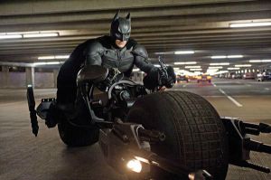 Bat Bike takes over from the Bat-mobile